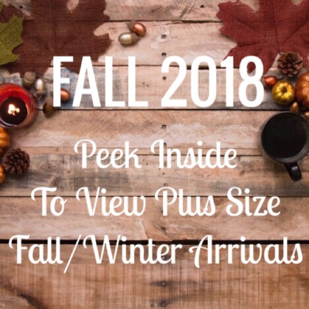 Plus Size Quick Look @ New Fall/Winter Arrivals